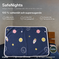 Safe Nights madrasskydd, mönster Planeter