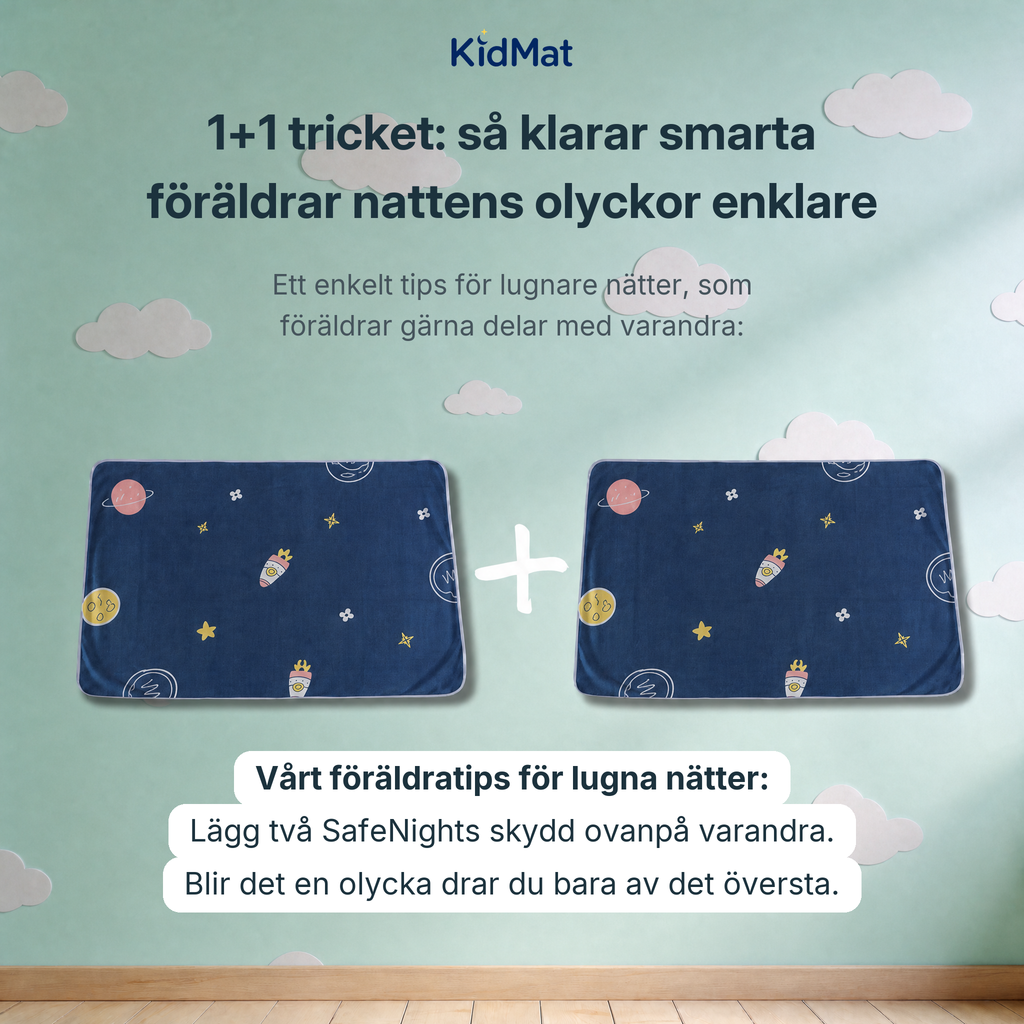 1+1 tricket med två Safe Nights skydd